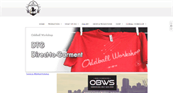 Desktop Screenshot of oddballworkshop.com